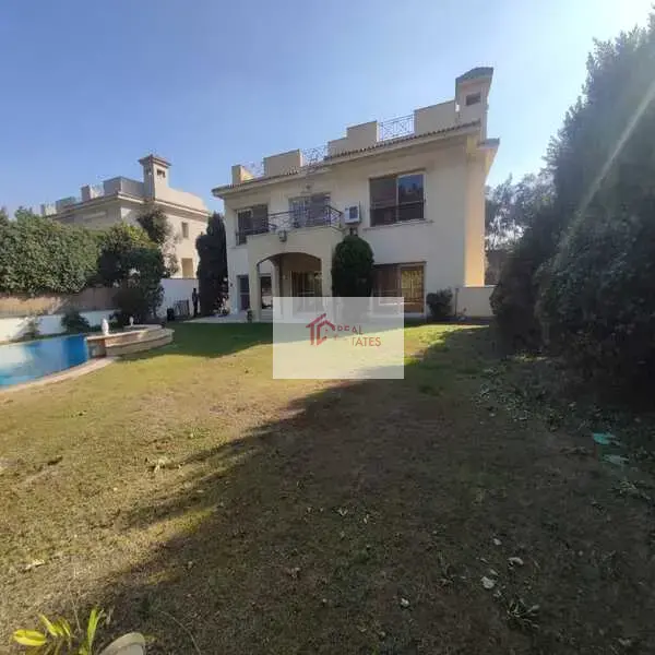Katameya Heights Golf Course Resorte villa rent 6 bedrooms swimming Pool egypt Katameya Heights Golf Course Resorte villa rent 6 bedrooms swimming Pool egypt