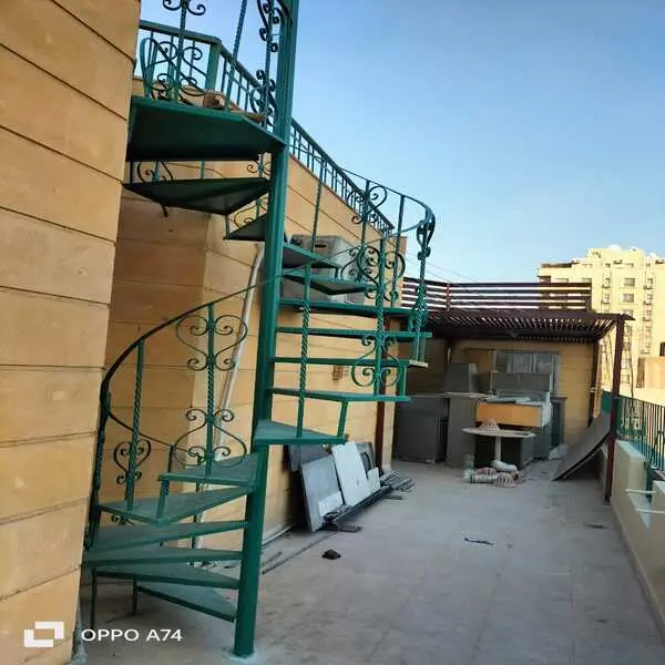 Semi-furnished beautiful roof for rent in Maadi Degla