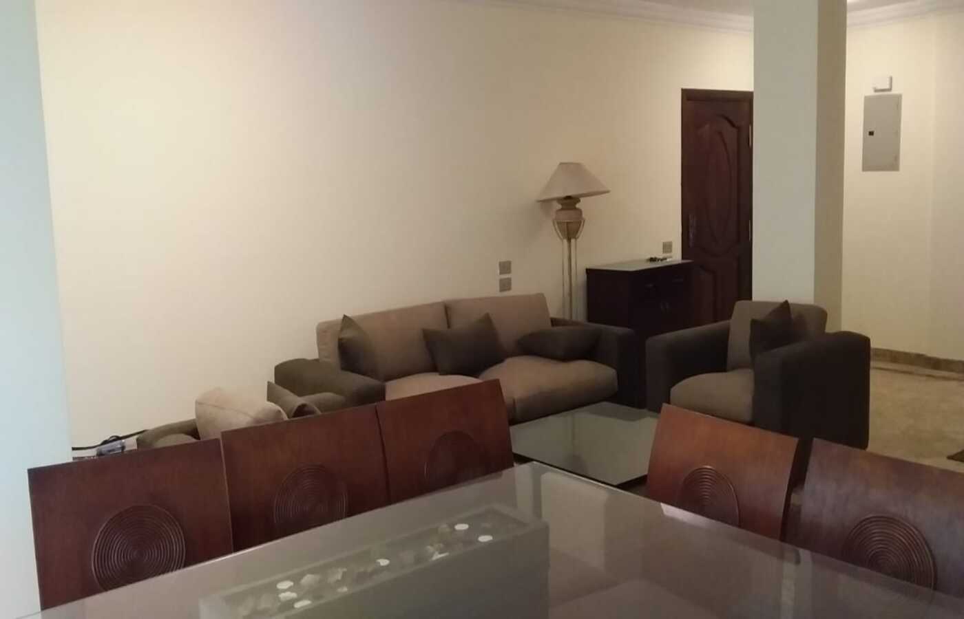 Luxurious apartment available for rent in Wadi Degla Compound, furnished