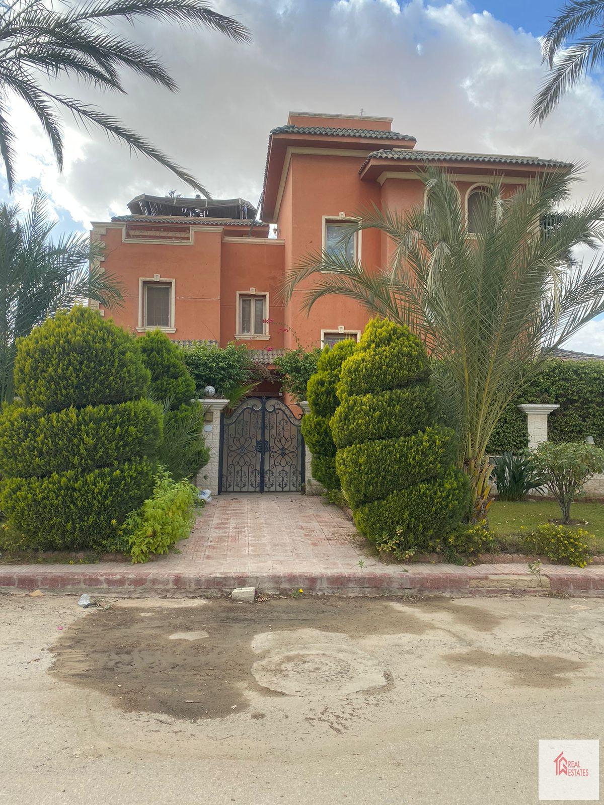 Villa for sale golf sulaymaniya alexandria Desert road villa for sale