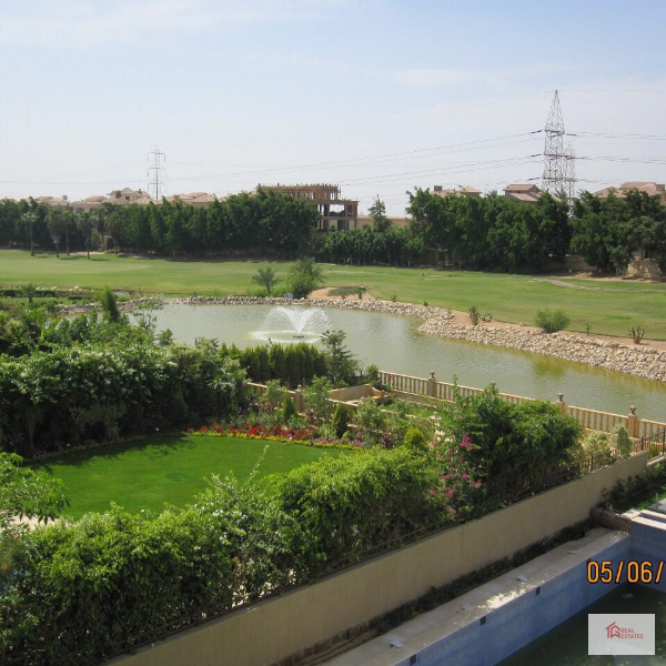 Private standvilla for rent in Mirage City Golf View Lake JwMarriot Hotel Ring road Suez Road New Cairo