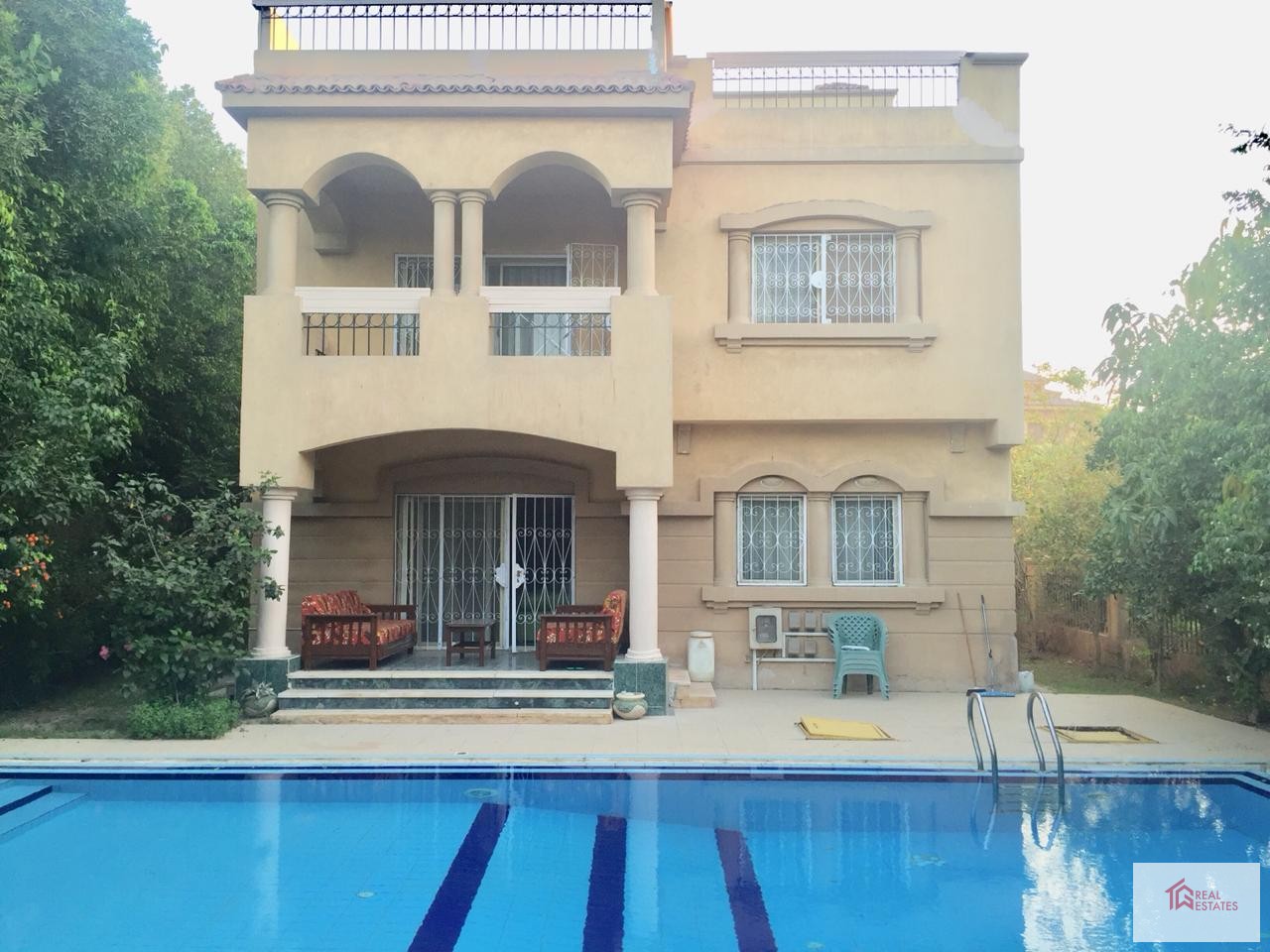 Villa for rent in October City in Dara Gardens Compound, fully furnished