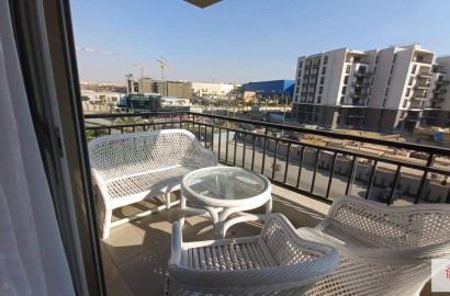 Premier règlement - New Cairo City, Cairo Festival City, appartement entièrement meublé, troisième étage