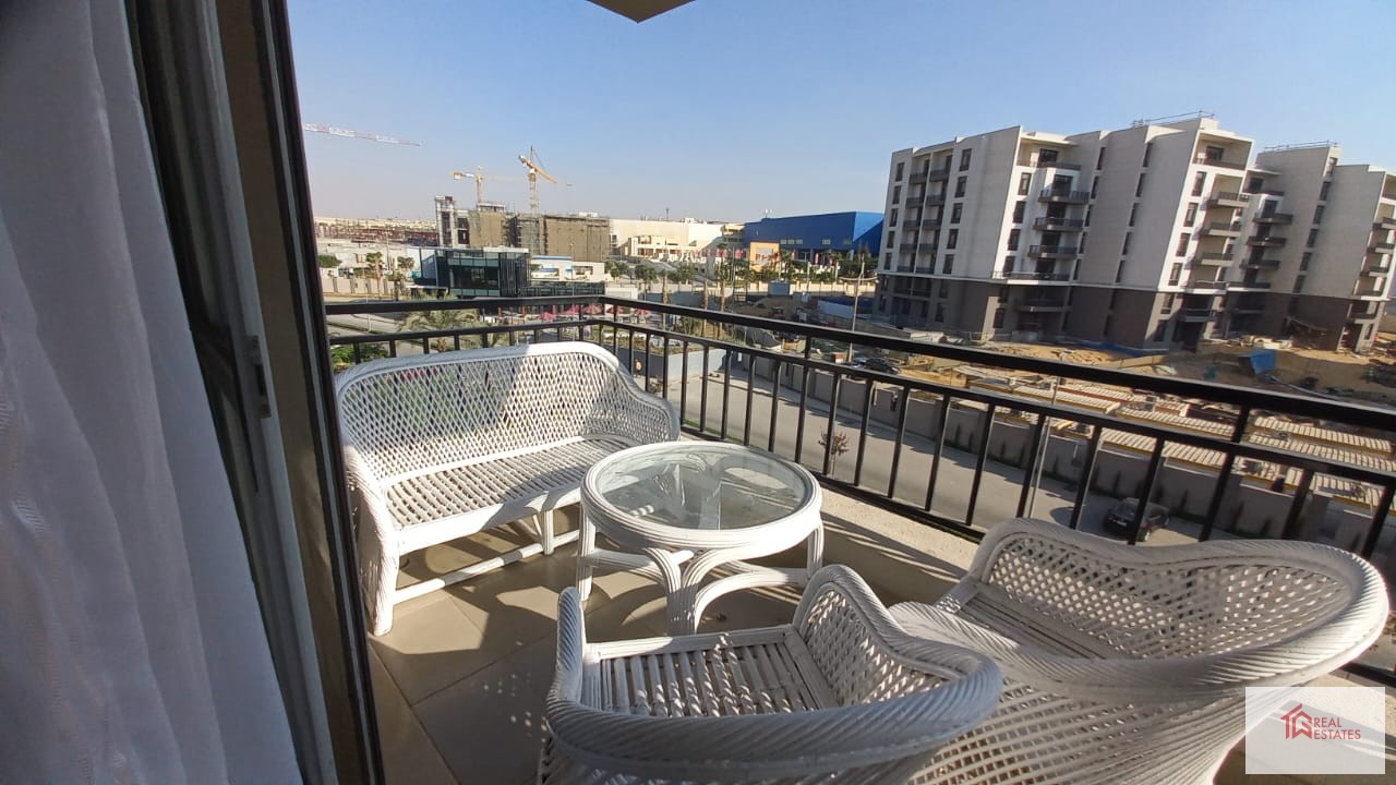 First Five Settlement - New Cairo City, Cairo Festival City, fully furnished apartment, third floor