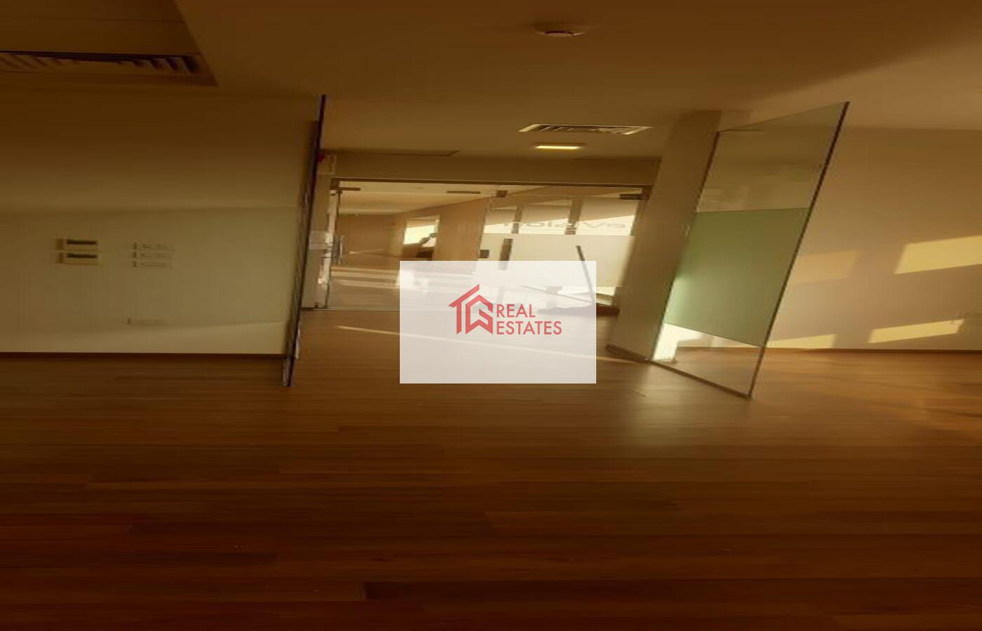 Office rent finished in katameya heights