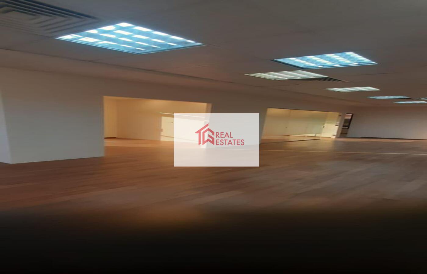 Office rent finished in katameya heights