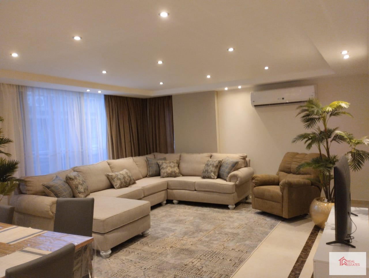 Appartement moderne entièrement meublé à louer Dokki Giza Egypte sixième