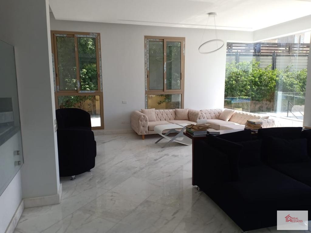 Villa autonome à louer meublée moderne en Algérie Golf Beverly Hills Sodic El Cheikh Zayed