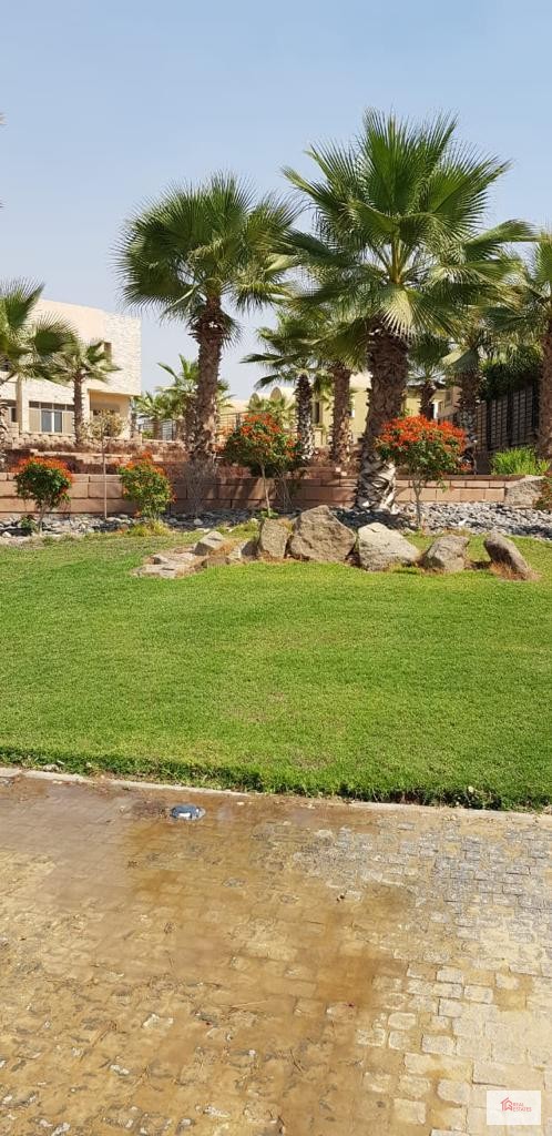 Standalone villa rent furnished modern in Algeria Golf Beverly hills Sodic El sheikh Zayed