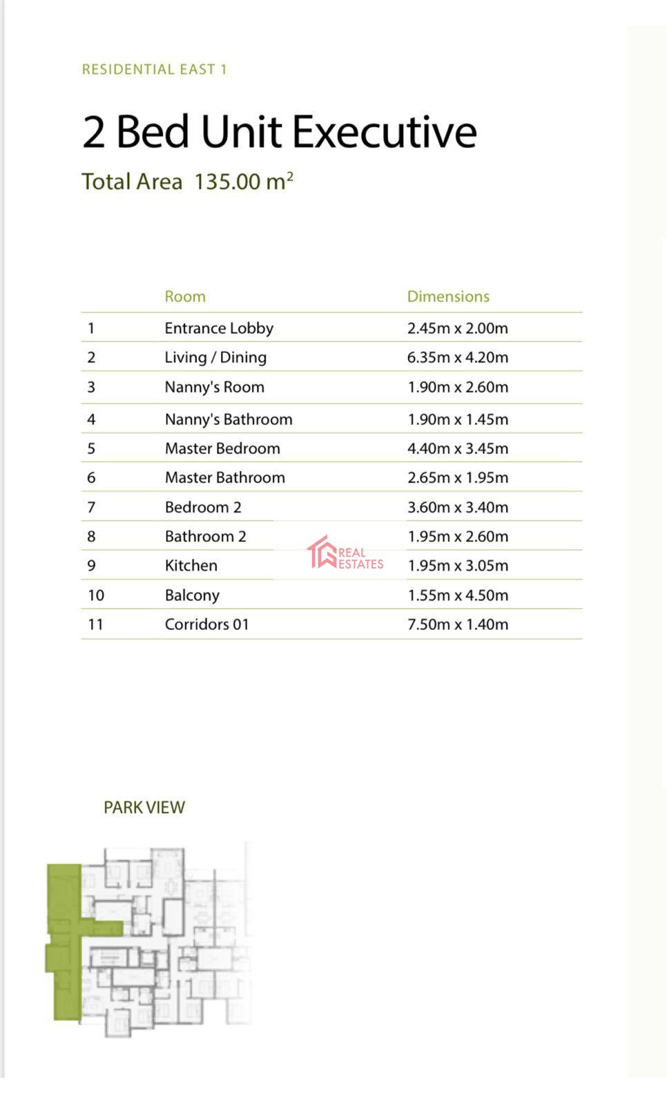 Zwest apartment rent modern tower floor 6 2 bedrooms