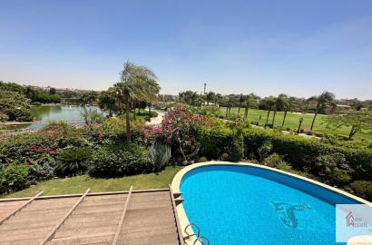 2 Floor house in Compound katameya Heights Golf and lake View prim Location New Cairo Egypt