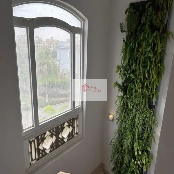 Townhouse rent Golf villa shared swimming Pool katameya heights Golf compound New Cairo 5th settlements Egypt
