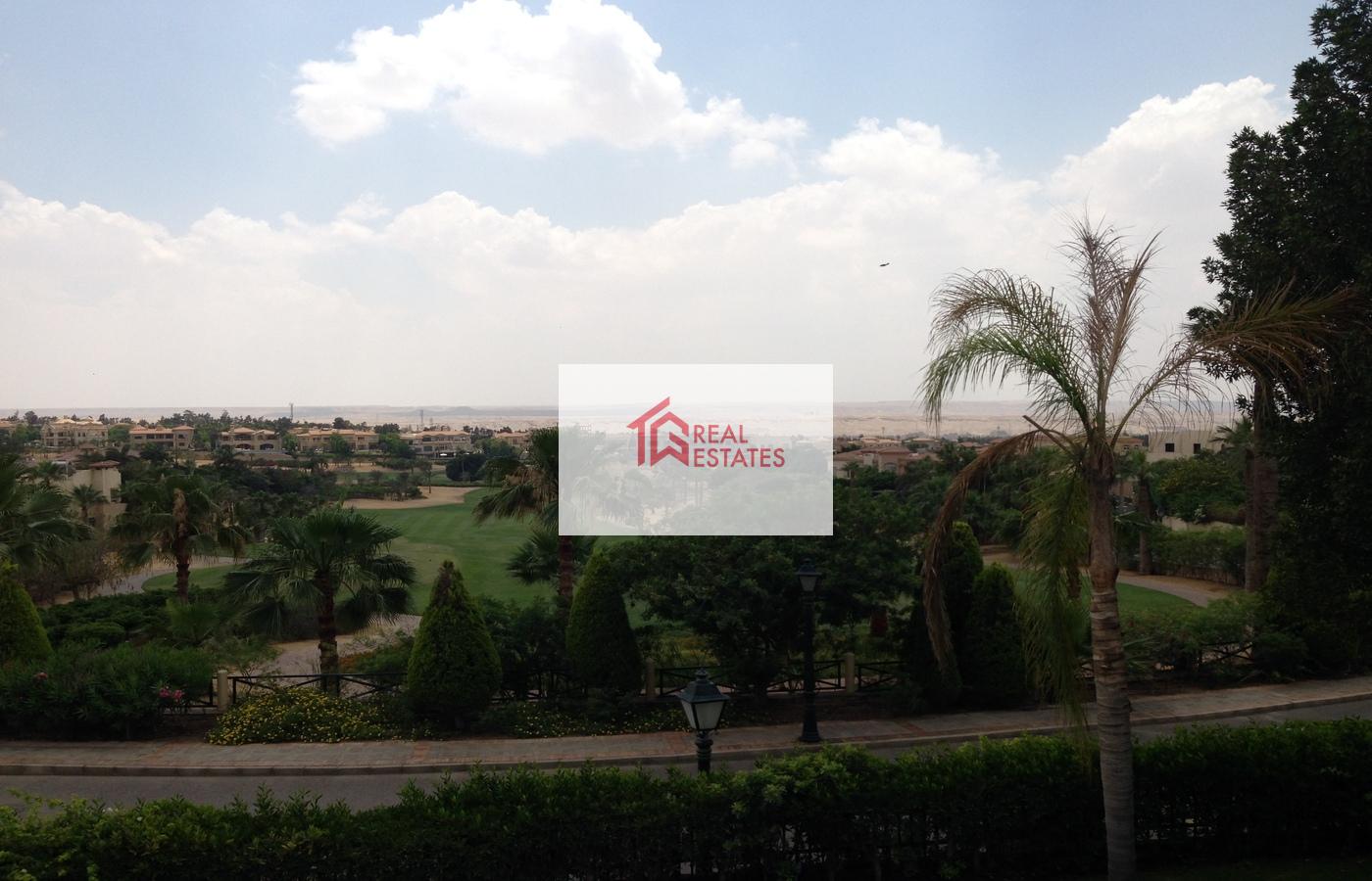 Standalone Villa katameya heights golf course view