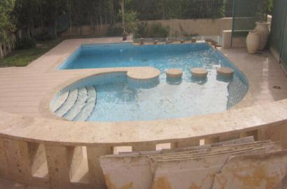 villa with First Row Golf for rent with best price new Cairo Egypt katameya heights compound golf resort