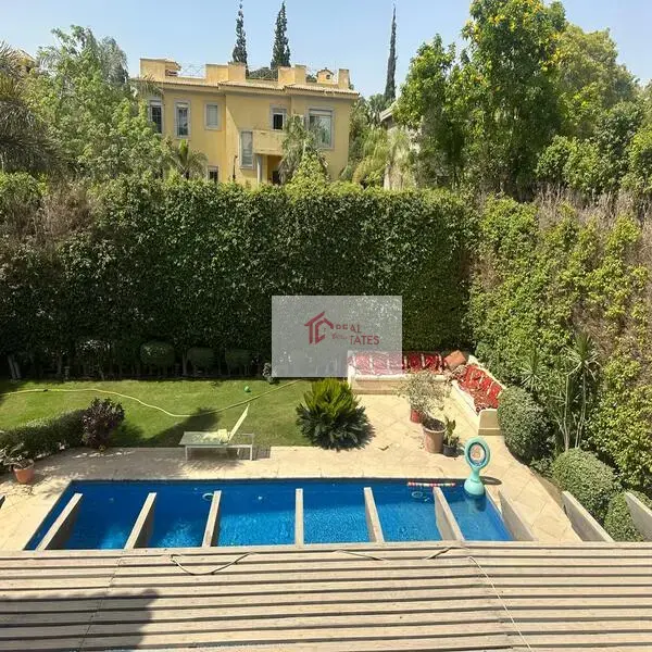 stunning villa in katameya hights for rent
