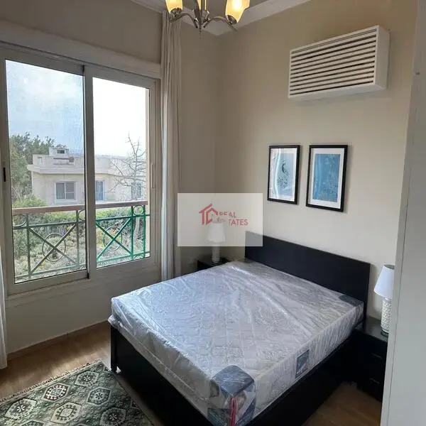 modern Apartment furnished for rent Katameya heights new cairo egypt