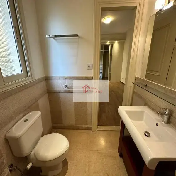 Ground floor Apartment furnished for rent Katameya heights new cairo egypt