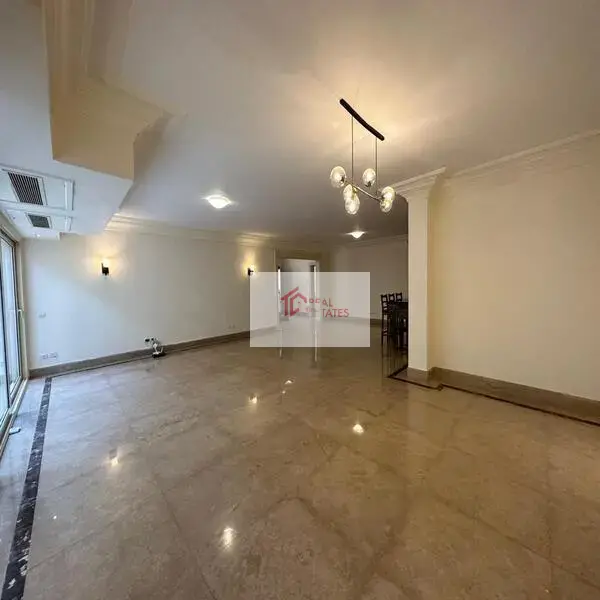 Ground floor Apartment furnished for rent Katameya heights new cairo egypt