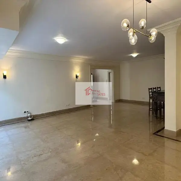 Ground floor Apartment furnished for rent Katameya heights new cairo egypt