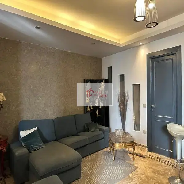 katameya Heights Apartment Ground floor furnished compound resort cairo egypt