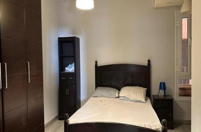 katameya Heights Apartment Ground floor furnished compound resort cairo egypt