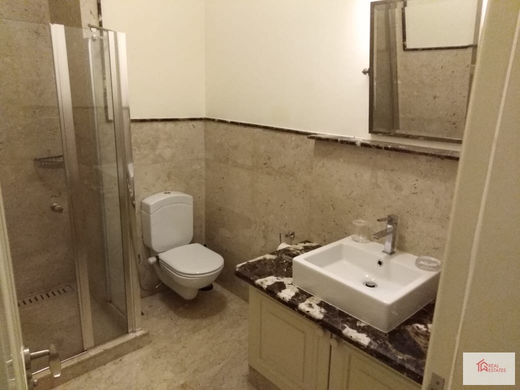 Katameya Heights Compound Resorts Mobilyalı Daire Zemin Kirası 2 Yatak Odası 3 Banyo