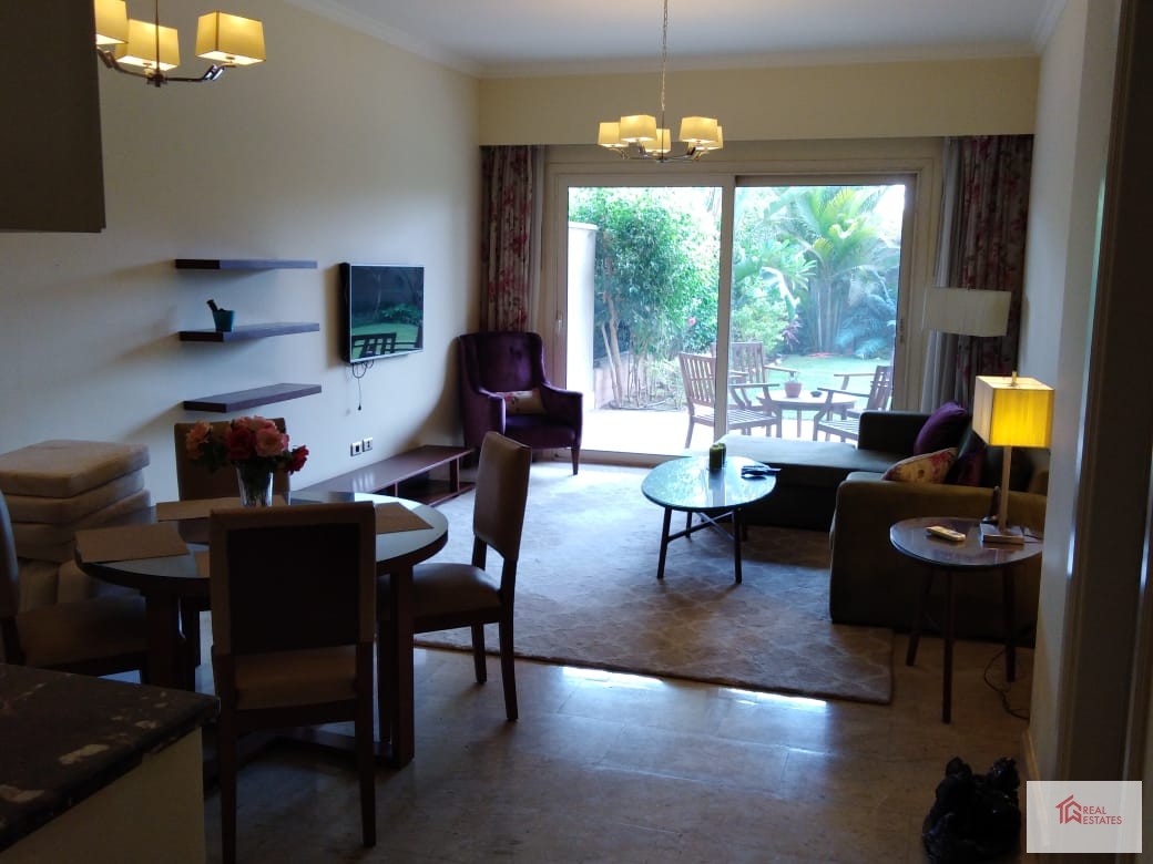 Katameya Heights Compound Resorts Möblierte Wohnung zur Miete, 2 Schlafzimmer, 3 Badezimmer