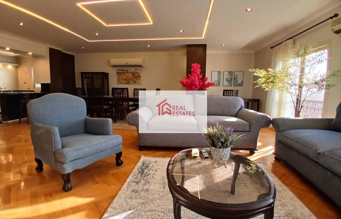 Ultra modern Furnished apartment for rent in Degla Maadi