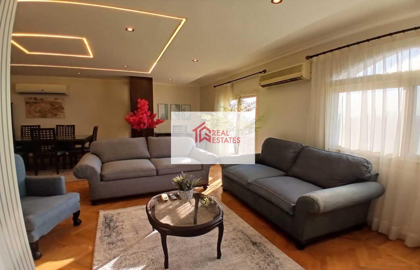 Ultra modern Furnished apartment for rent in Degla Maadi