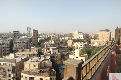 Penthouse Rooftop 2 bedrooms 2 bathroom modern big terrece maadi degla cairo egypt