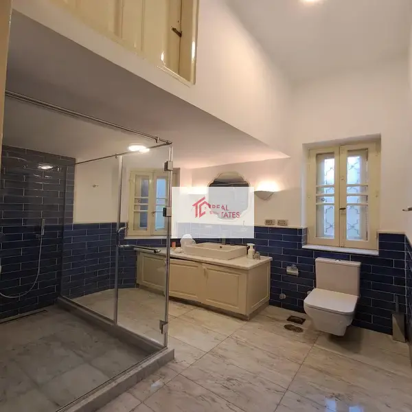 A stylish apartment for rent 3 bedrooms 3 bathrooms best location semi or furnished in Maadi, Cairo