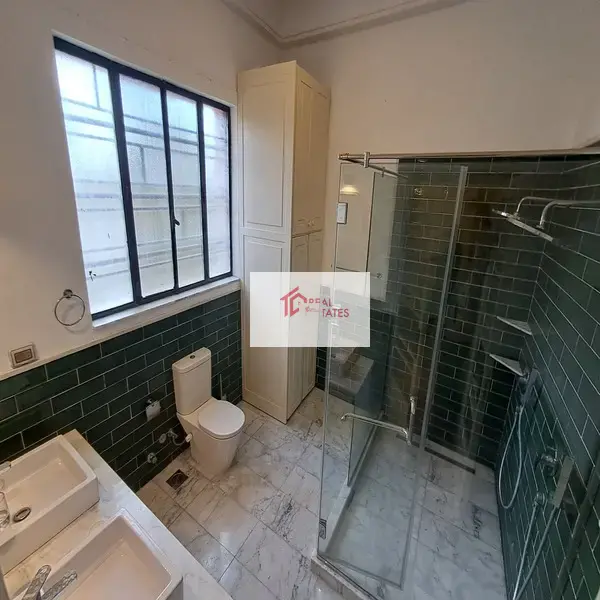 A stylish apartment for rent 3 bedrooms 3 bathrooms best location semi or furnished in Maadi, Cairo