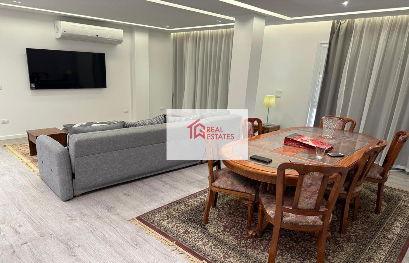Modern apartment fully furnished for rent maadi sarayat next french school