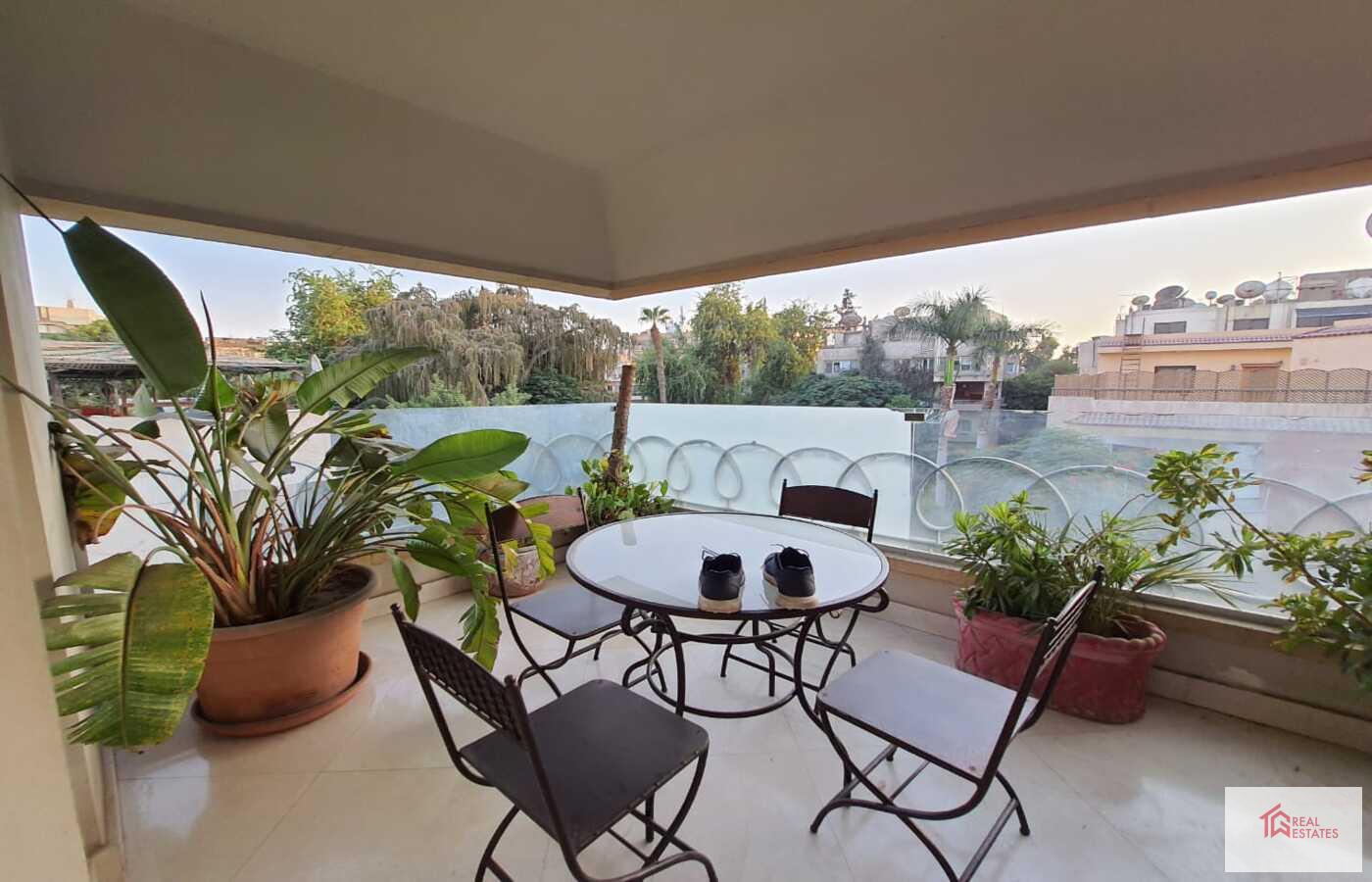 Amazing sunny Modern Penthouse Duplex shared Pool Rent in maadi