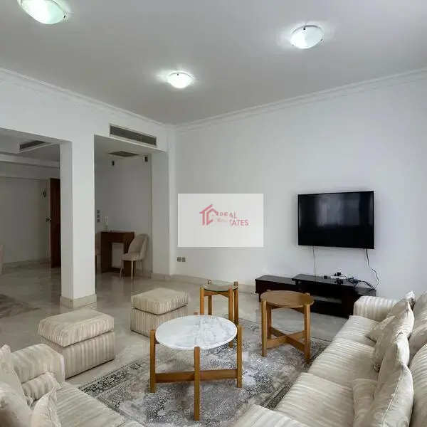 Modern Apartment furnished hay el maadi Sarayat Cairo Egypt 🇪🇬 walking to French school