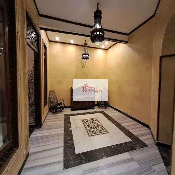 FOR RENT: Villa with private garden consisting of ground floor and first floor in a very lovely and quiet location in Maadi,