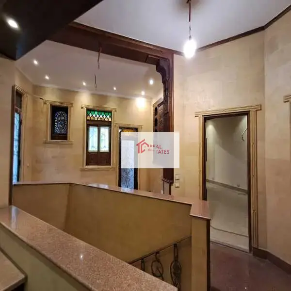 FOR RENT: Villa with private garden consisting of ground floor and first floor in a very lovely and quiet location in Maadi,