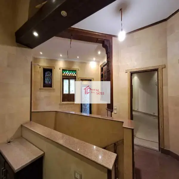 FOR RENT: Villa with private garden consisting of ground floor and first floor in a very lovely and quiet location in Maadi,