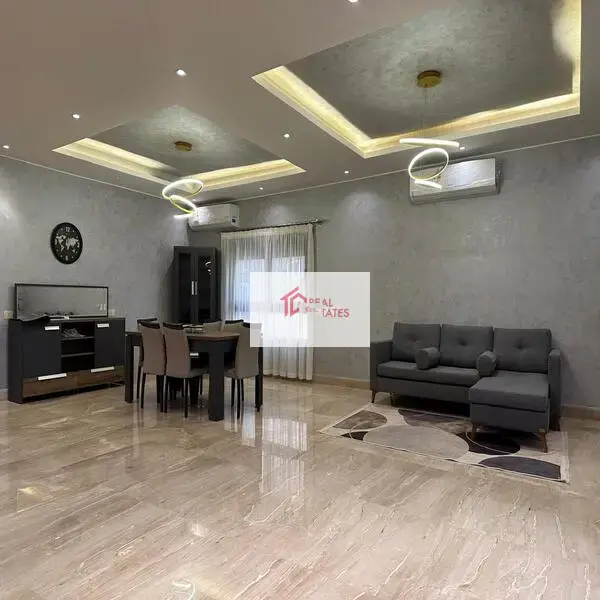 Brand New modern family apartment rent furnished 4 bedrooms 4 bathrooms Hay El maadi sarayat kitchen laundry room parking