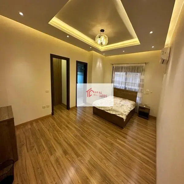 Brand New modern family apartment rent furnished 4 bedrooms 4 bathrooms Hay El maadi sarayat kitchen laundry room parking