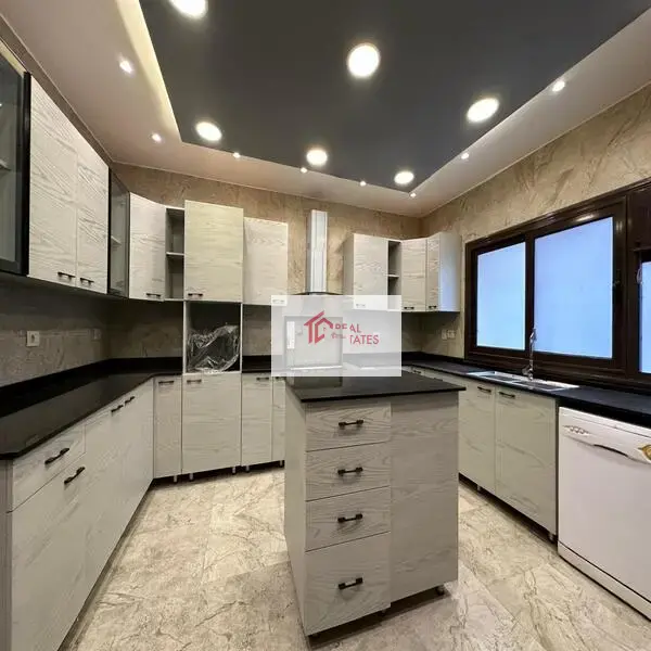 Brand New modern family apartment rent furnished 4 bedrooms 4 bathrooms Hay El maadi sarayat kitchen laundry room parking