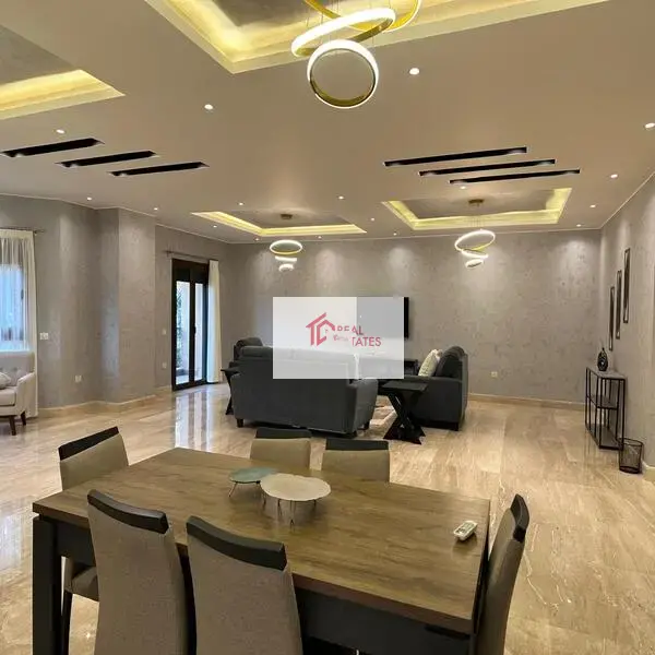 Brand New modern family apartment rent furnished 4 bedrooms 4 bathrooms Hay El maadi sarayat kitchen laundry room parking