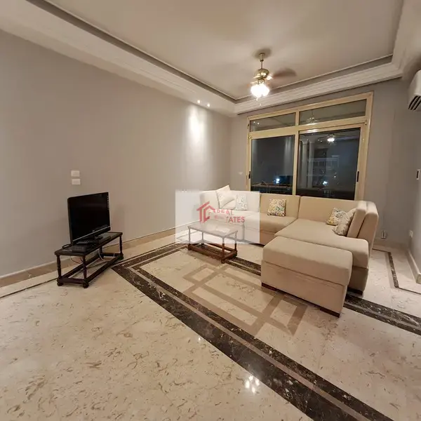 4 bedrooms 4 bathrooms semi or furnished laundry room kitchen balcony marble floor living room receiption second floor prime location strategic location to french and American school degla maadi Cairo Egypt