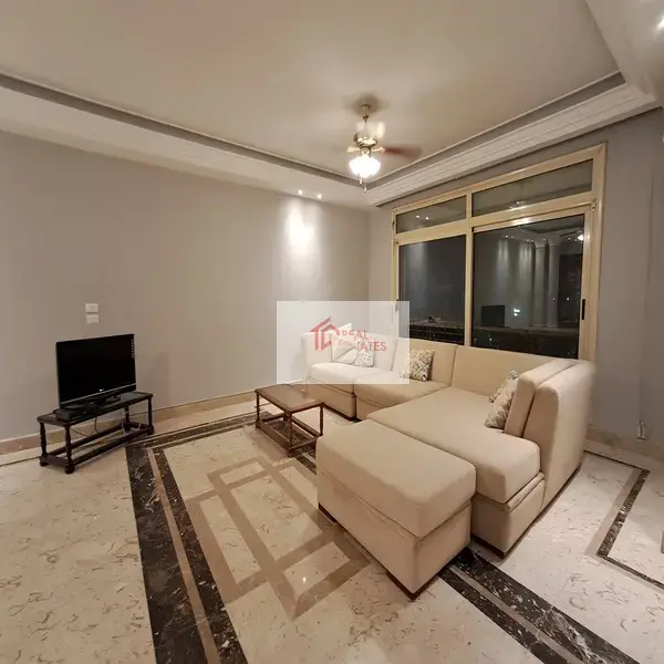 4 bedrooms 4 bathrooms semi or furnished laundry room kitchen balcony marble floor living room receiption second floor prime location strategic location to french and American school degla maadi Cairo Egypt