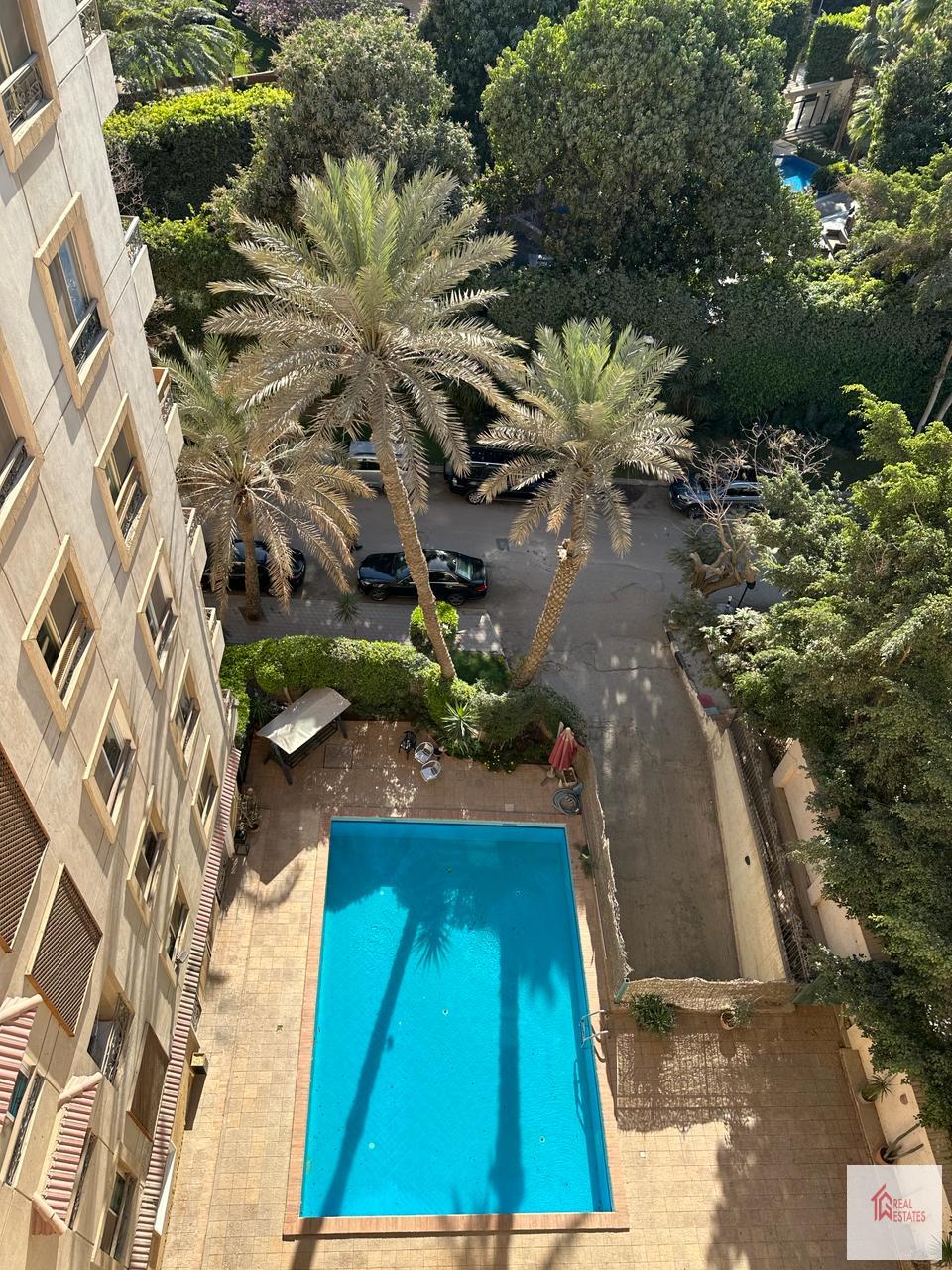 Maadi Sarayat 265 mètres appartement location vente piscine partagée