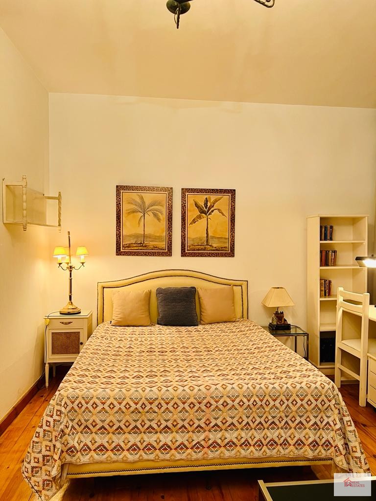 full furnshed apartment 4 bedrooms 4 bathrooms maadi sarayate Prim Location suburb Cairo Egypt