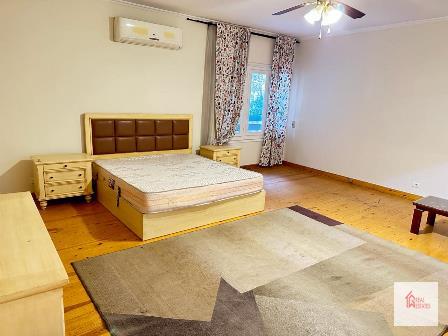 Apartment rent maadi Sarayate furnished 4 bedroom first floor