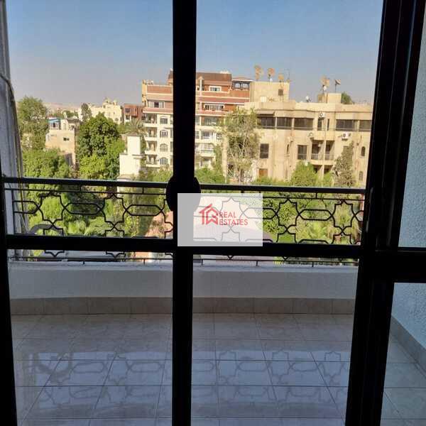 Furnished apartment rentals in maadi sarayat 3 bedrooms 2 bathrooms panoramic view 2 level