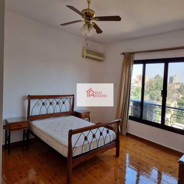 Furnished apartment rentals in maadi sarayat 3 bedrooms 2 bathrooms panoramic view 2 level