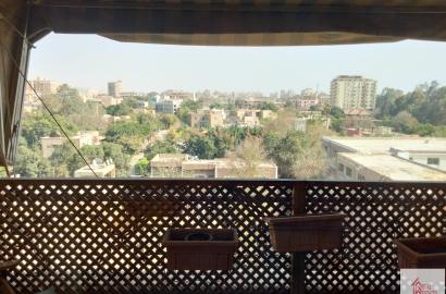 Duplex apartment furnished maadi Sarayate suburban 3 bedrooms 3 bathrooms cairo egypt